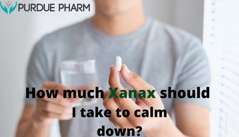 How much Xanax should I take to calm down? 6 How much Xanax should I take to calm down
