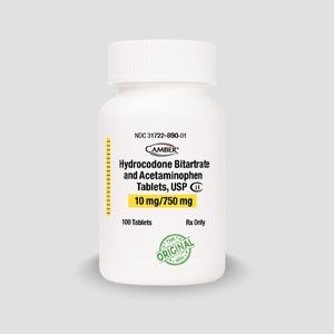 Hydrocodone10.750-MG-1 Hydrocodone 10/325mg